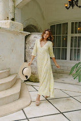 Cielo Long Tunic // Ocean Mandala Print