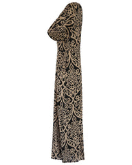 Amy Long Jumpsuit // Mystic Heart Print
