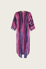 Lani Long Kimono // Eclipse Fade Tie Dye