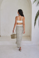 Gaia Long Skirt – Mystical Print