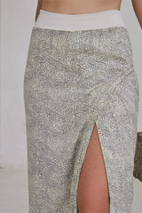 Gaia Long Skirt – Mystical Print