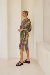 Mariposa Long Dress Kimono – Boho Waves Tie Dye