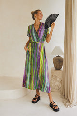 Mirage Long Dress – Boho Waves Tie Dye