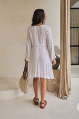 Urbanite Short Tunic – Vivid Solids White