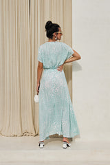 Mirage Long Dress – Ethnic Fusion Print