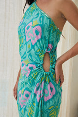 Oceana Short Dress – Kaleidoscopic Print