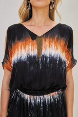 Renaissance Short Tunic – Color Burst Tie Dye
