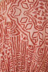 Zephyra Long Kaftan – Ethnic Fusion Print