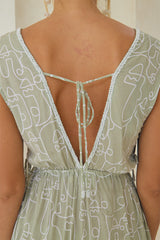 Melange Long Tunic – Artful Print