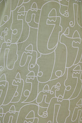 Urbanite Short Tunic – Artful Print Sand