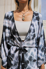 Gypsy Kimono & Top – Abstract Bubble Tie Dye