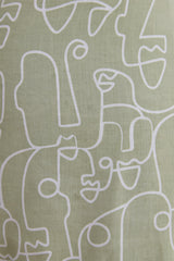 Harmony Wrap Dress – Artful Print