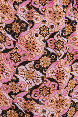 Wanderlust Short Tunic – Psychedelic Print with Lace