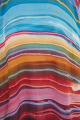 Odyssey Top Kimono – Striped Savanna Tie Dye