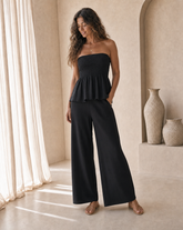 Paz Pants // Luna Plain Solid