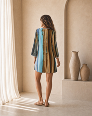 Violeta Short Tunic // Stargaze Tie Dye