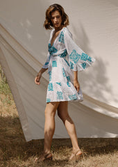 Jules Tunic Dress // Georgette Print