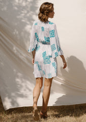 Jules Tunic Dress // Georgette Print