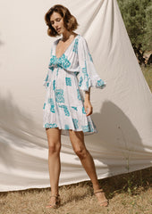 Jules Tunic Dress // Georgette Print