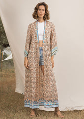 Wren Duster // Folk Print