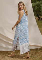 Marsala Kaftan // Petricor Tie Dye