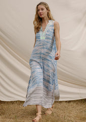 Marsala Kaftan // Petricor Tie Dye