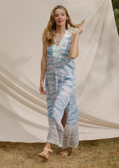 Marsala Kaftan // Petricor Tie Dye