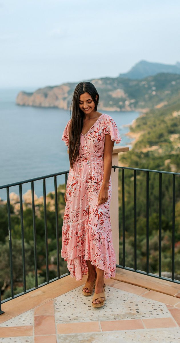 Boho Long Dress Hestia Hippy Chick Ibiza
