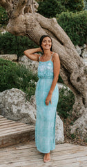 Marie Long Dress Dots