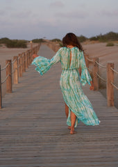 Cora Kaftan // Tanit Tie Dye - Vert