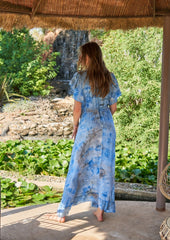Rani Dress // Molí Tie Dye - Blue