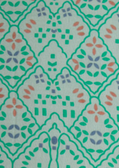 Dulce Long Dress // Folk Print