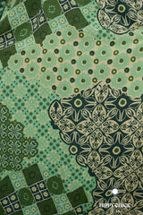 Alouette Short Tunic // Patchwork Print