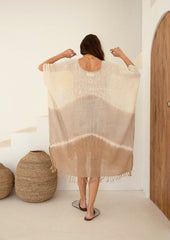 Lennox Poncho // Batik Degradee