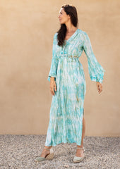 Cora Kaftan // Tanit Tie Dye - Vert