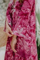 Gaia Long Tunic // Moonwash Tie Dye