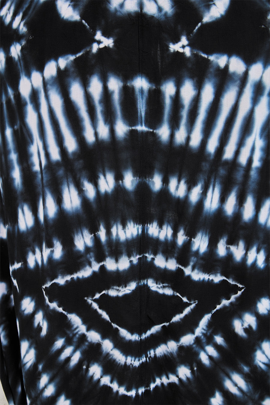 Solstice Long Tunic – Abstract Bubble Tie Dye