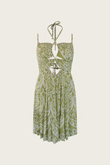 Leni Short Dress // Mystic Heart Print