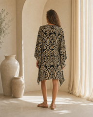 Leia Short Tunic // Mystic Heart Print