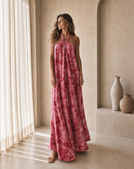 Luz Long Dress // Moonwash Tie Dye