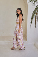 Mermaid Long Dress – Aqua Splash Tie Dye