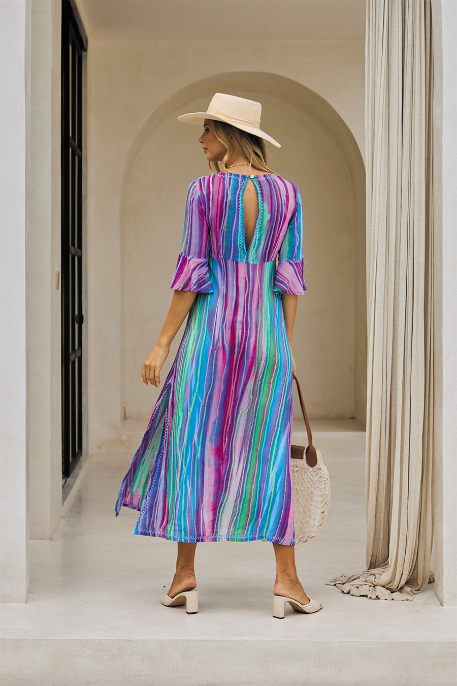 Violette Long Tunic – Ethereal Tie Dye
