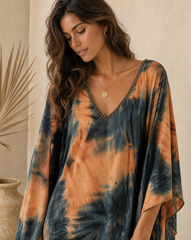 Ruby Short Tunic // Ocean Fade Tie Dye