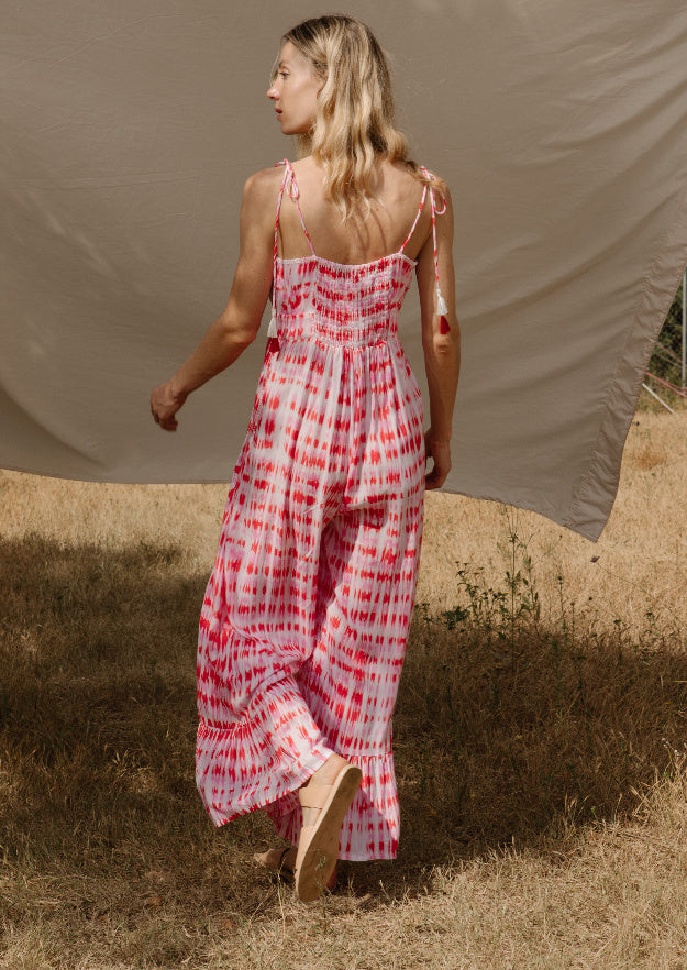 Dixie Jumpsuit // Puntitos Tie Dye