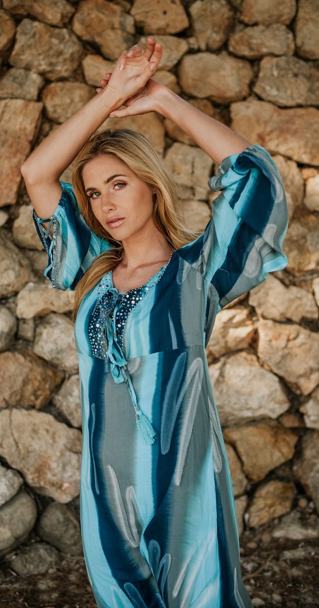 Túnica larga Leda