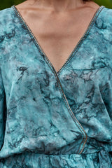 Orla Dress // Es Vedra Tie Dye - Green