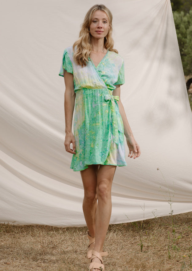 Lalita Mini Dress // Eteréa Tie Dye