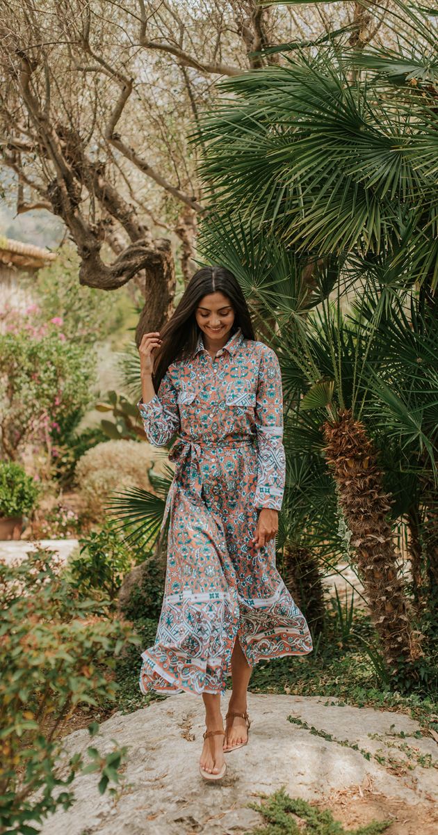 Langes Kleid Melea