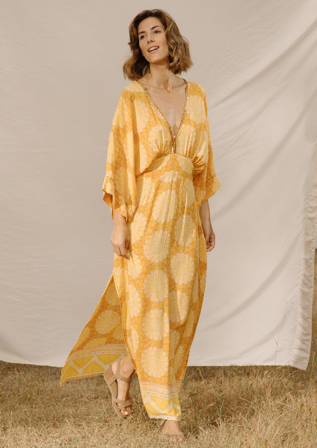 Mae Robe Dress // Visions Print