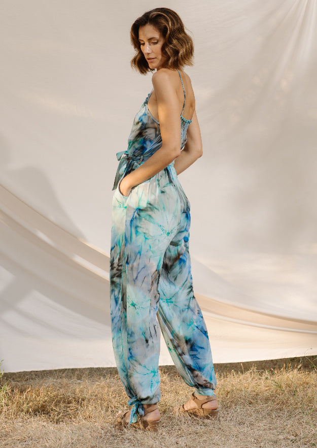 Luella Jumpsuit // Nubes Tie Dye